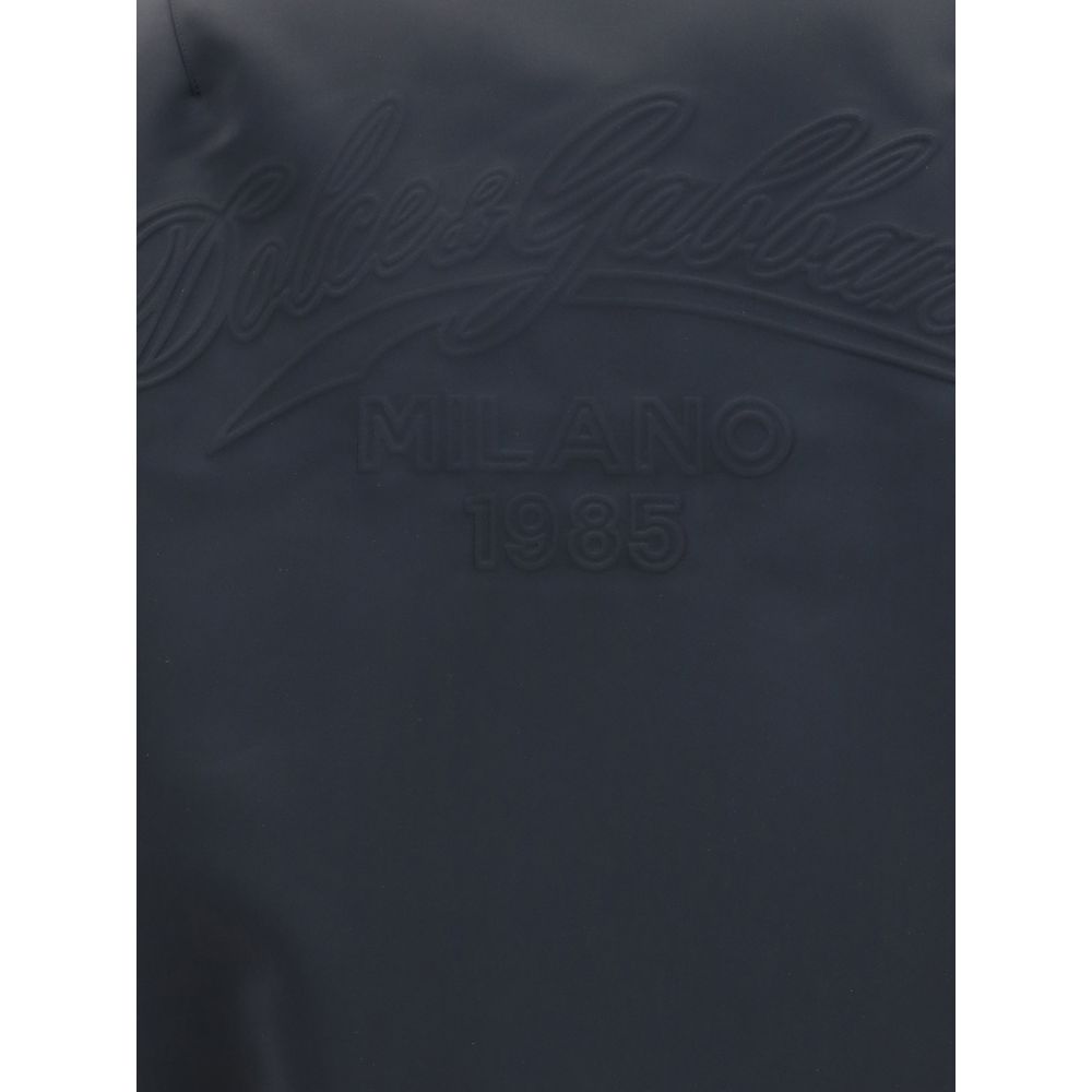 Dolce & Gabbana Oversized Jacket with embossed print Dolce & Gabbana