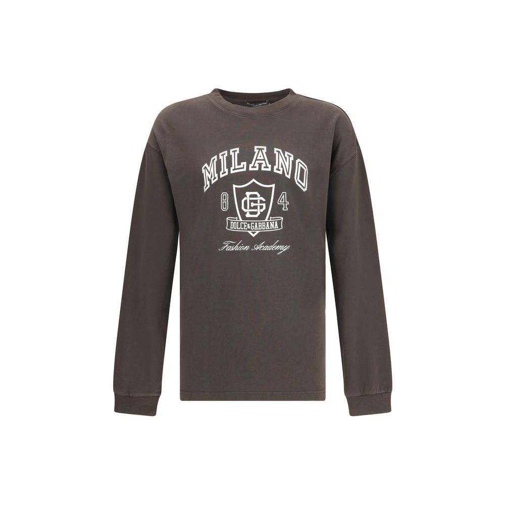 Dolce & Gabbana Cotton Long-Sleeve T-Shirt Dolce & Gabbana