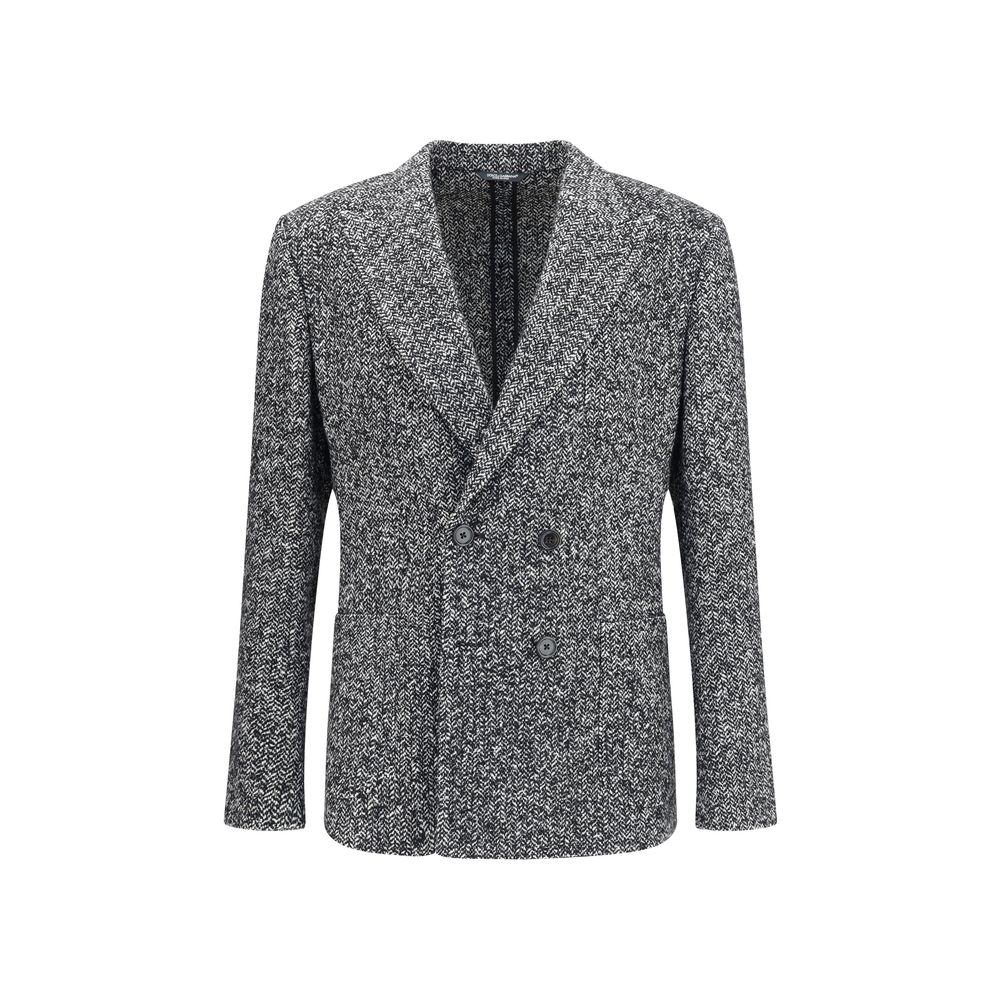 Dolce & Gabbana Portofino Double-Breasted Jacket with Chevron pattern Dolce & Gabbana