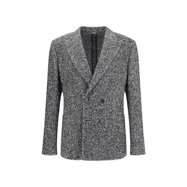 Dolce & Gabbana Portofino Double-Breasted Jacket with Chevron pattern Dolce & Gabbana