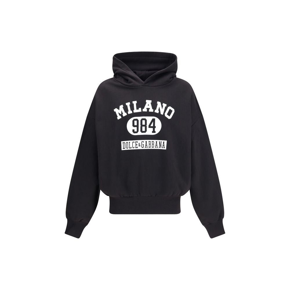 Dolce & Gabbana Cotton Hoodie with print Dolce & Gabbana