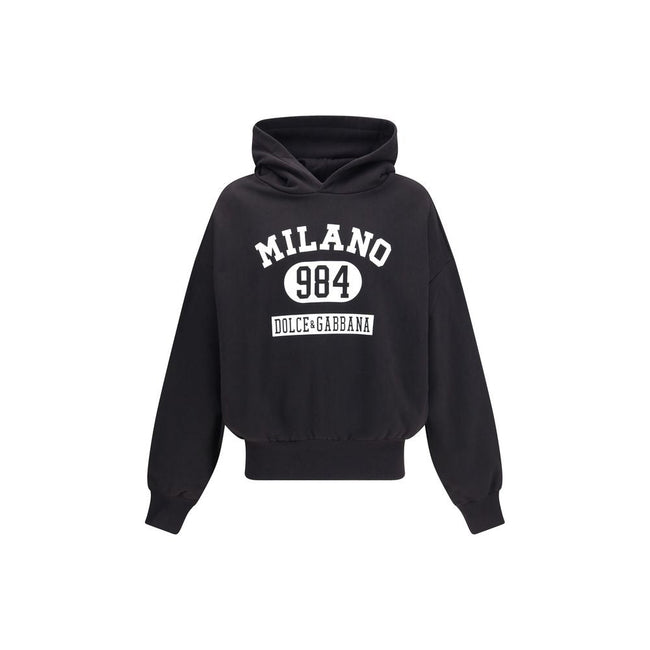 Dolce & Gabbana Cotton Hoodie with print Dolce & Gabbana