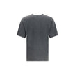Dolce & Gabbana Cotton T-Shirt with velvety logo Dolce & Gabbana