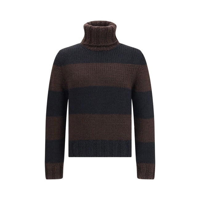 Dolce & Gabbana Striped Wool-Blend Turtleneck Dolce & Gabbana