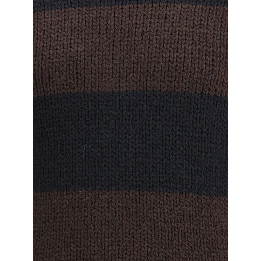 Dolce & Gabbana Striped Wool-Blend Turtleneck Dolce & Gabbana