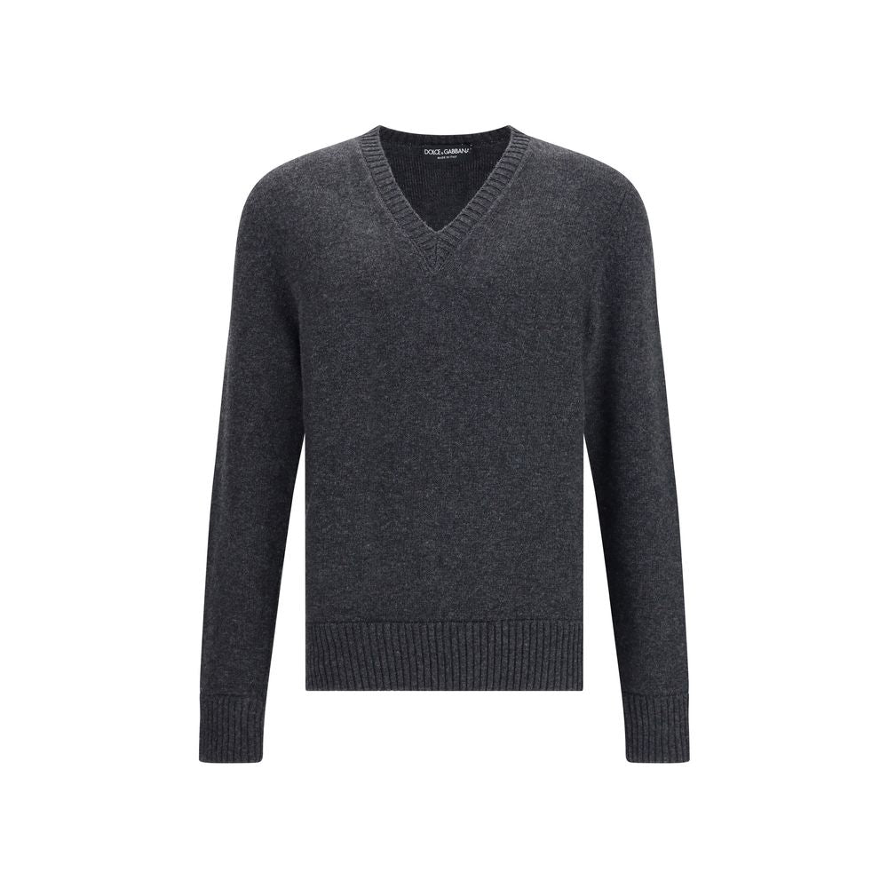 Dolce & Gabbana V-neck Wool Pullover Dolce & Gabbana