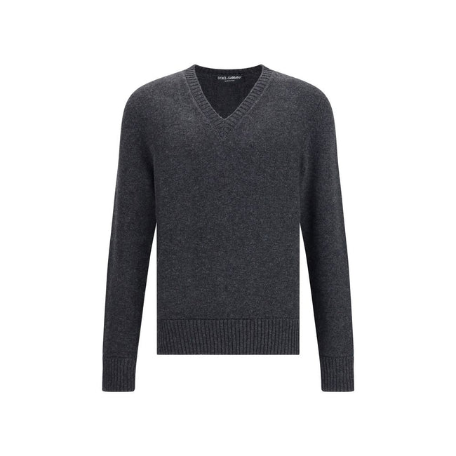 Dolce & Gabbana V-neck Wool Pullover Dolce & Gabbana
