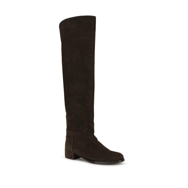 Dolce & Gabbana Suede High Boots Dolce & Gabbana