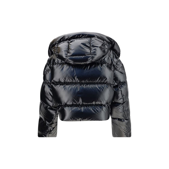 MONCLER x EDWARD ENNINFUL The Lothar Short Down Jacket with hood from Moncler x EE72 by Edward Enninful MONCLER x EDWARD ENNINFUL