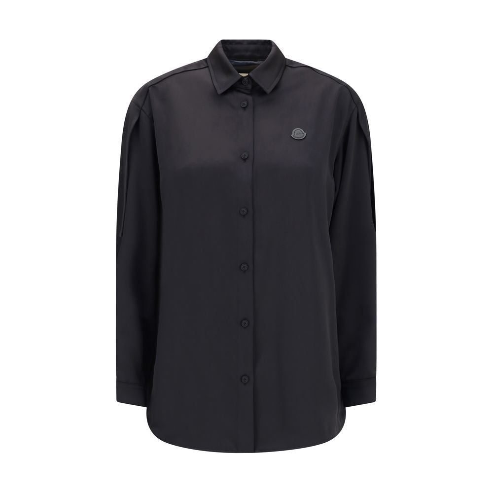 MONCLER x EDWARD ENNINFUL Shirt in Technical Polyester Satin Moncler x EE72 collection by Edward Enninful MONCLER x EDWARD ENNINFUL