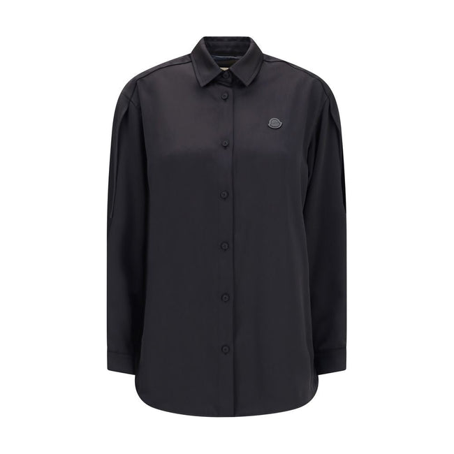 MONCLER x EDWARD ENNINFUL Shirt in Technical Polyester Satin Moncler x EE72 collection by Edward Enninful MONCLER x EDWARD ENNINFUL