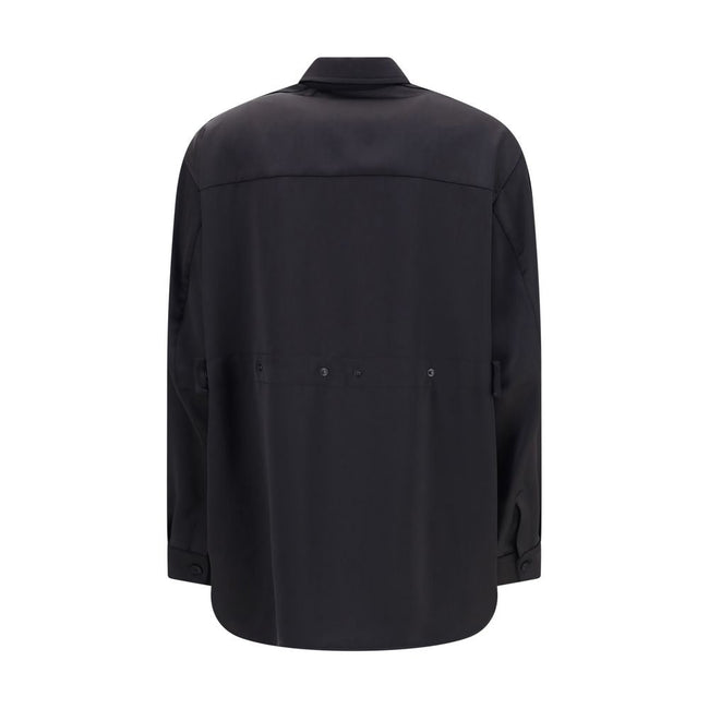 MONCLER x EDWARD ENNINFUL Shirt in Technical Polyester Satin Moncler x EE72 collection by Edward Enninful MONCLER x EDWARD ENNINFUL