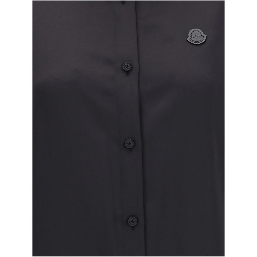 MONCLER x EDWARD ENNINFUL Shirt in Technical Polyester Satin Moncler x EE72 collection by Edward Enninful MONCLER x EDWARD ENNINFUL