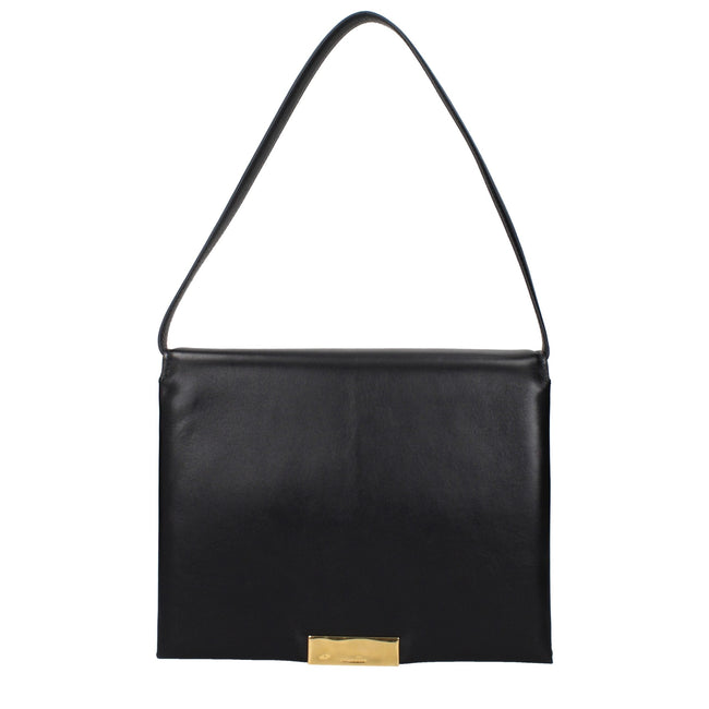Jil Sander Black Leather Shoulder Bags Jil Sander