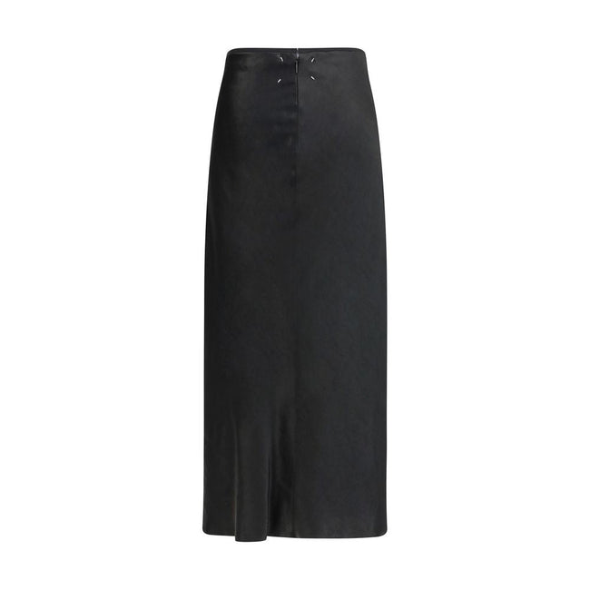 Margiela Satin Midi Skirt Margiela