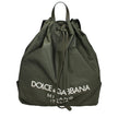 Dolce & Gabbana Green Nylon Backpacks Dolce & Gabbana