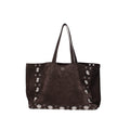 Valentino Garavani Brown Leather Shoulder Bags Valentino Garavani