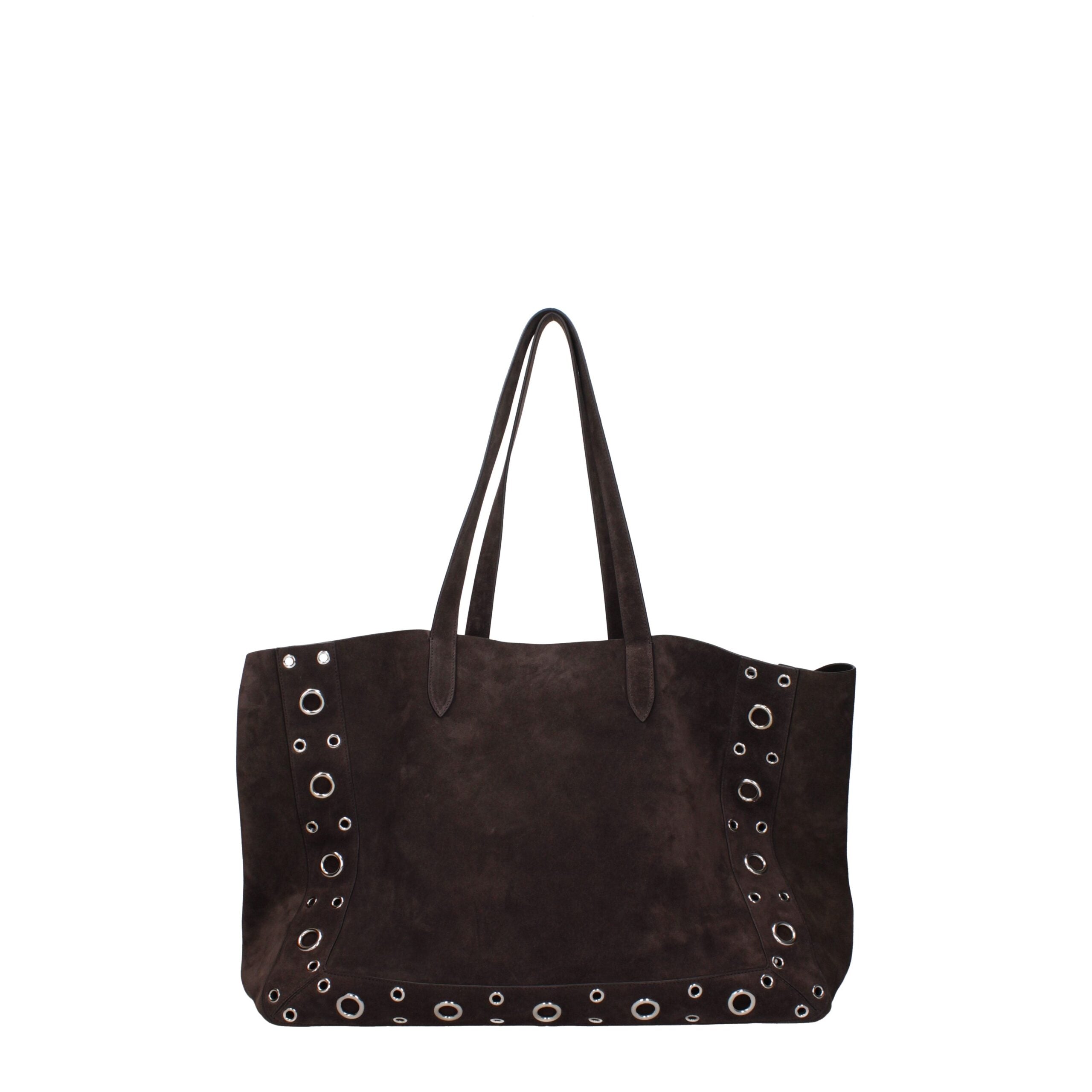 Valentino Garavani Brown Leather Shoulder Bags Valentino Garavani