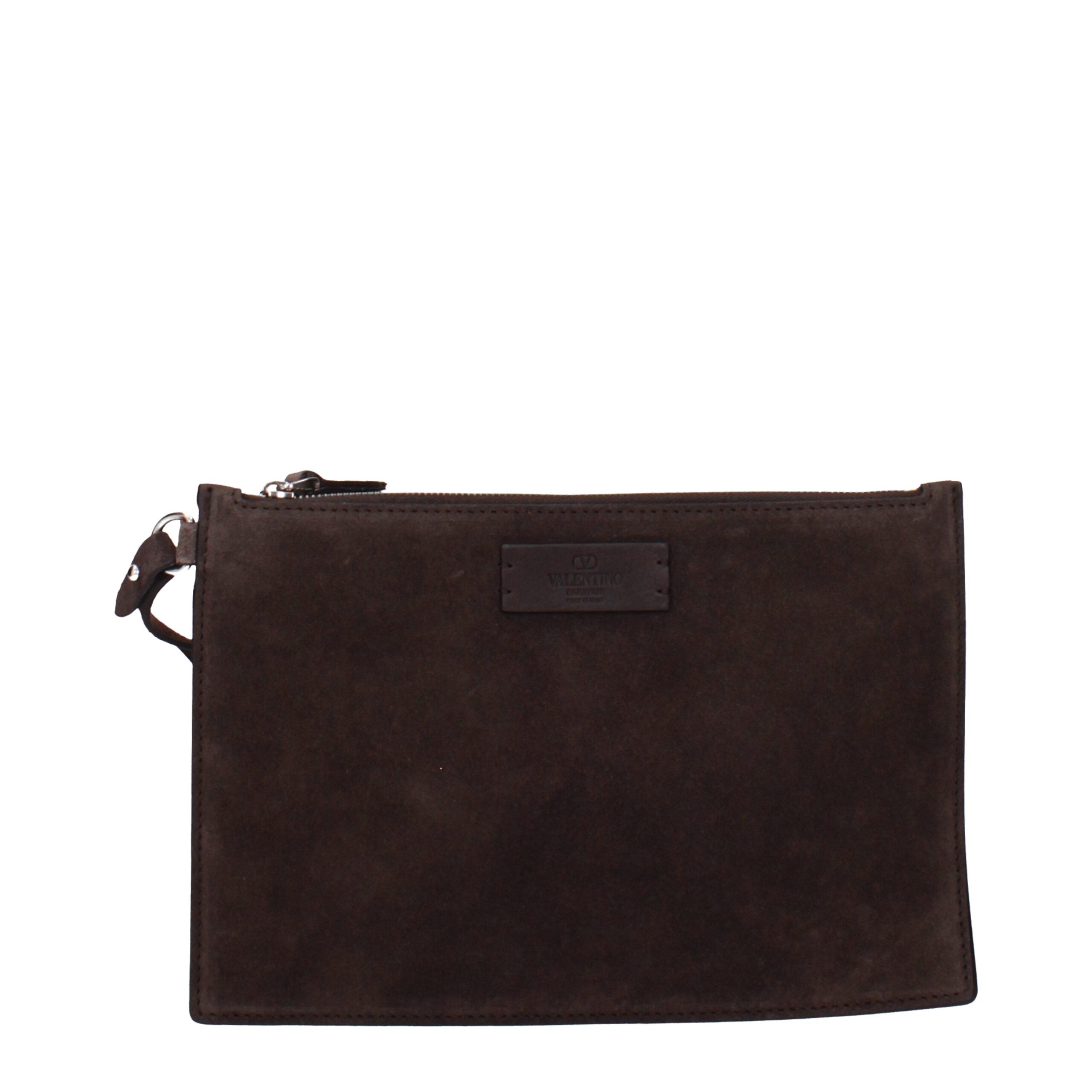 Valentino Garavani Brown Leather Shoulder Bags Valentino Garavani