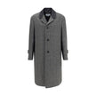 Margiela Single-breasted coat in virgin wool blend Margiela