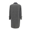 Margiela Single-breasted coat in virgin wool blend Margiela