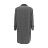 Margiela Single-breasted coat in virgin wool blend Margiela