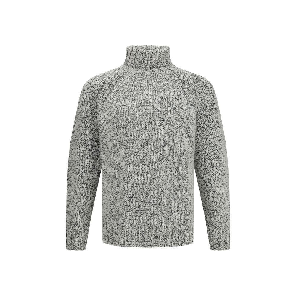 ZEGNA Cashmere and Wool Turtleneck Sweater ZEGNA