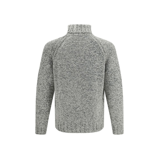 ZEGNA Cashmere and Wool Turtleneck Sweater ZEGNA