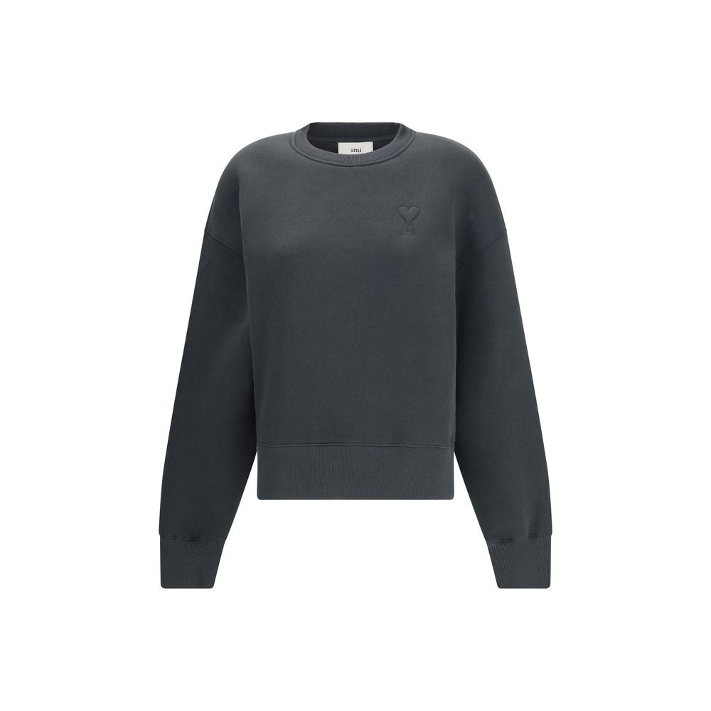 Ami Paris Ami De Coeur Embosse Sweatshirt Ami Paris