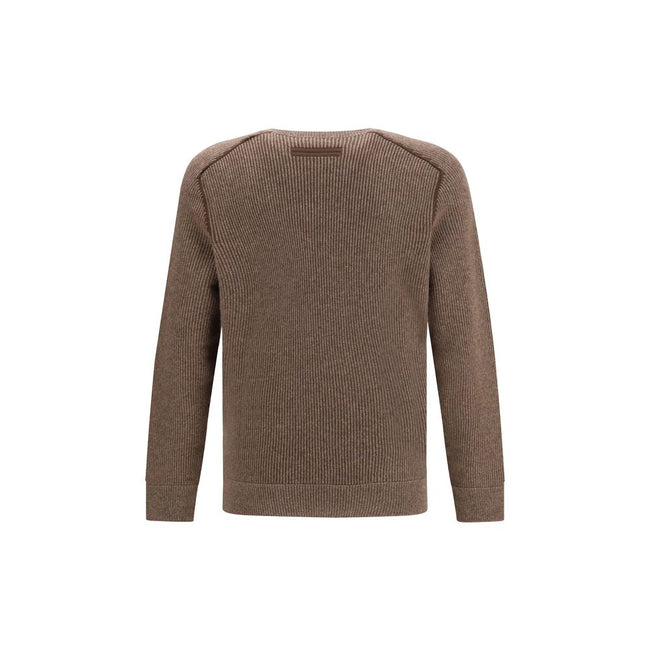 ZEGNA Cashmere Crew Neck Sweater ZEGNA