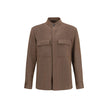 ZEGNA Wool Ovs-overshirt ZEGNA