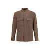 ZEGNA Wool Ovs-overshirt ZEGNA
