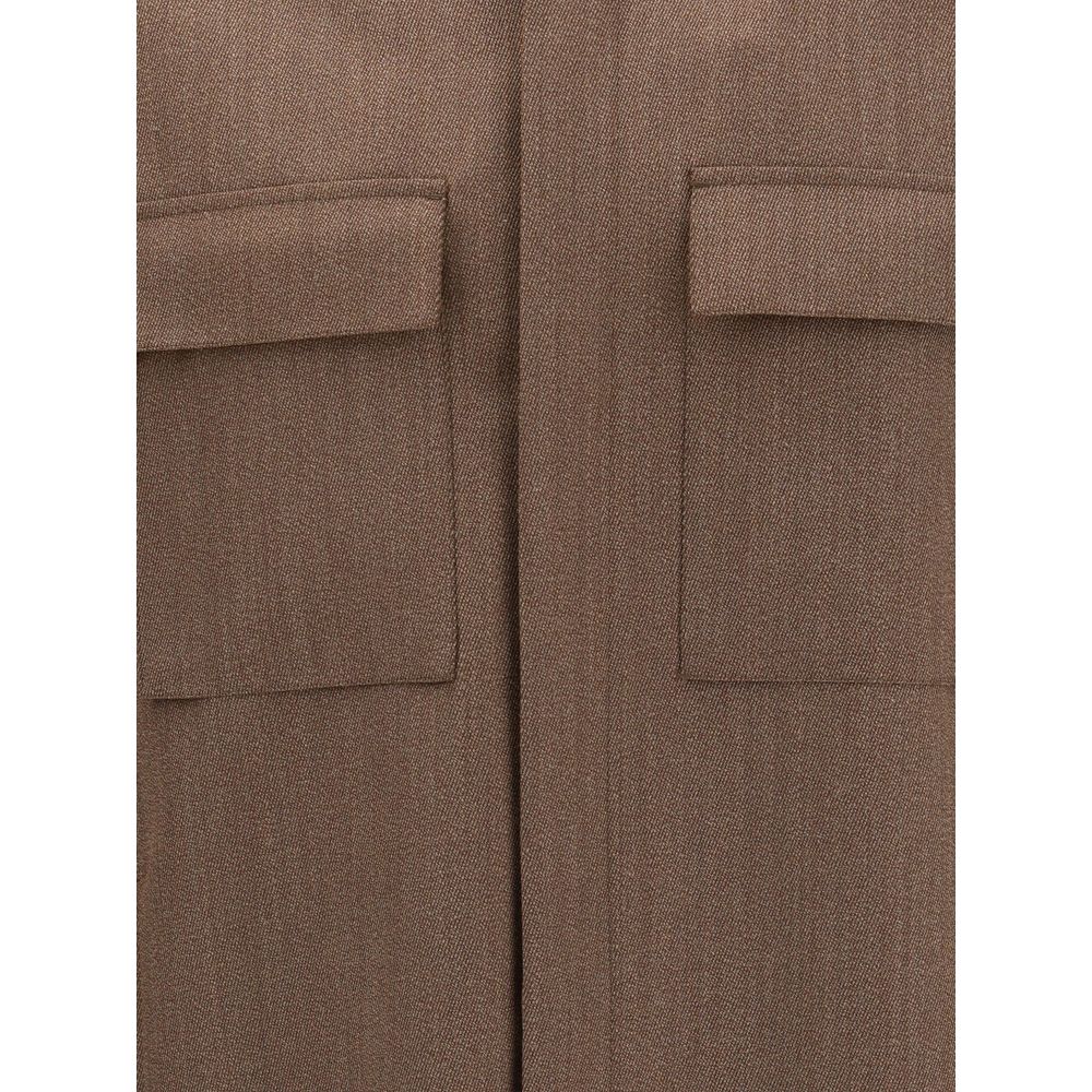 ZEGNA Wool Ovs-overshirt ZEGNA