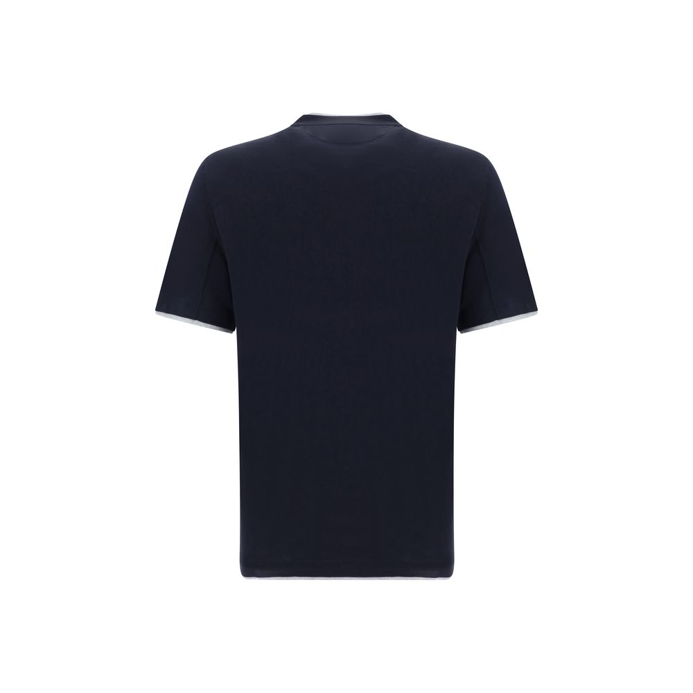 Brunello Cucinelli Silk T-Shir Brunello Cucinelli