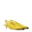 Jacquemus Yellow Leather Flat Sandals Jacquemus