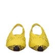 Jacquemus Yellow Leather Flat Sandals Jacquemus