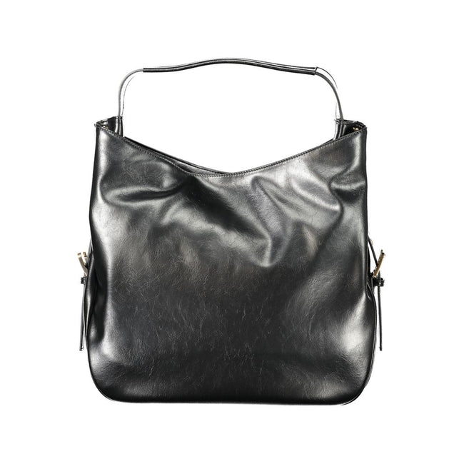 Twinset Black Polyethylene Women Hobo Bag Twinset