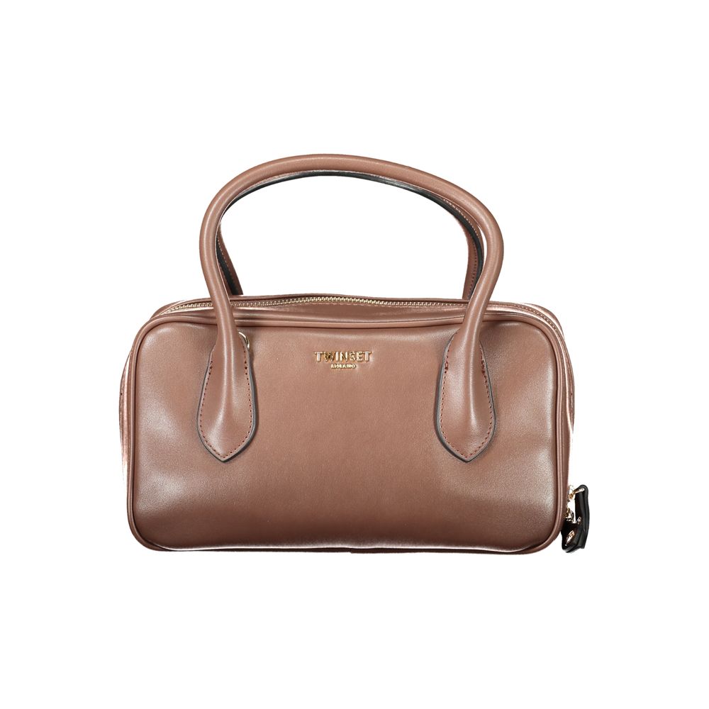 Twinset Brown Polyethylene Women Handbag Twinset