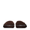Jacquemus Brown Leather Slippers Sandals Jacquemus
