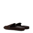 Jacquemus Brown Leather Slippers Sandals Jacquemus