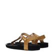 Isabel Marant Beige Leather Flip-Flop Sandals Isabel Marant