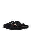 Isabel Marant Black Leather Slippers Sandals Isabel Marant