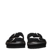 Isabel Marant Black Leather Slippers Sandals Isabel Marant