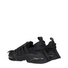 Dolce & Gabbana Black Fabric Athletic Sneakers Dolce & Gabbana