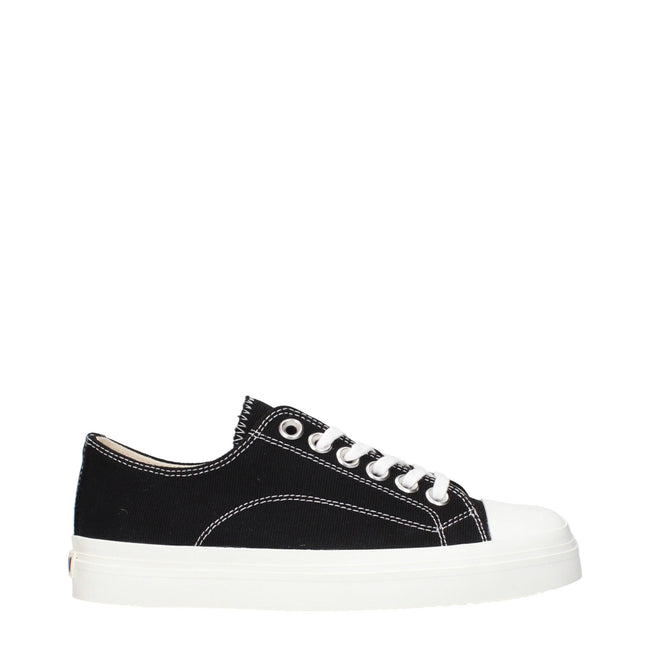 Moschino Black Fabric Low Tops Moschino