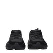 Balmain Black Leather Athletic Sneakers Balmain