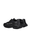 Balmain Black Leather Athletic Sneakers Balmain
