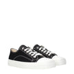 Moschino Black Fabric Low Tops Moschino