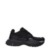 Versace Black Fabric Athletic Sneakers Versace