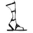 Isabel Marant Black Leather Flip-Flop Sandals Isabel Marant